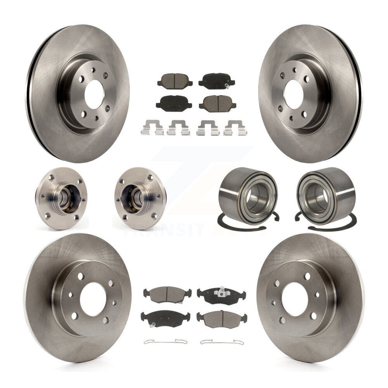 Transit Auto KBB-124083 Wheel Bearing for 2018-2019 Fiat 500 - Front and Rear product image
