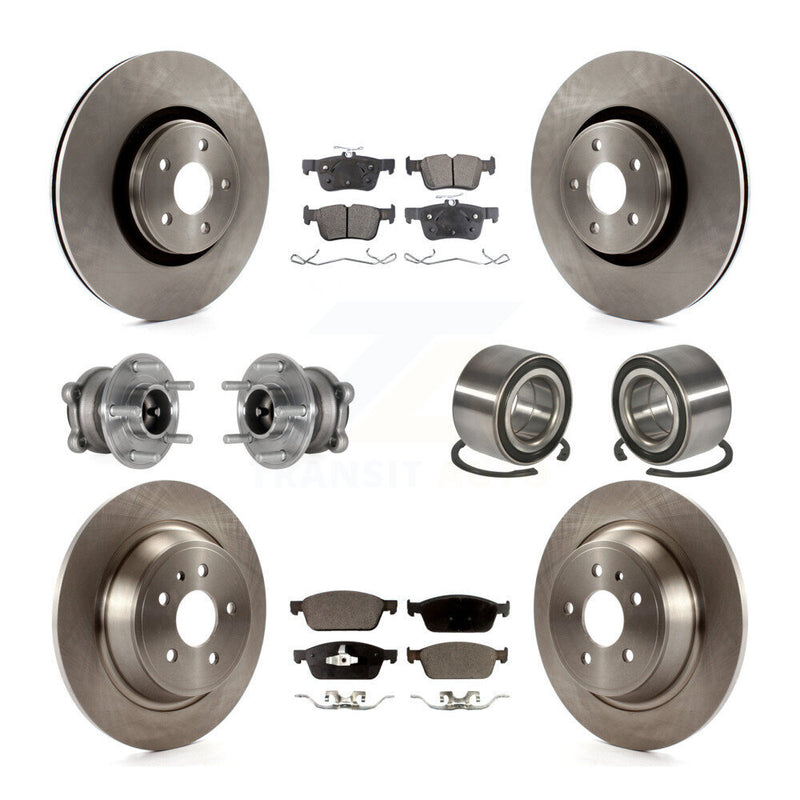 Transit Auto KBB-124127 Wheel Bearing for 2015-2019 Lincoln MKC - Front and Rear product image