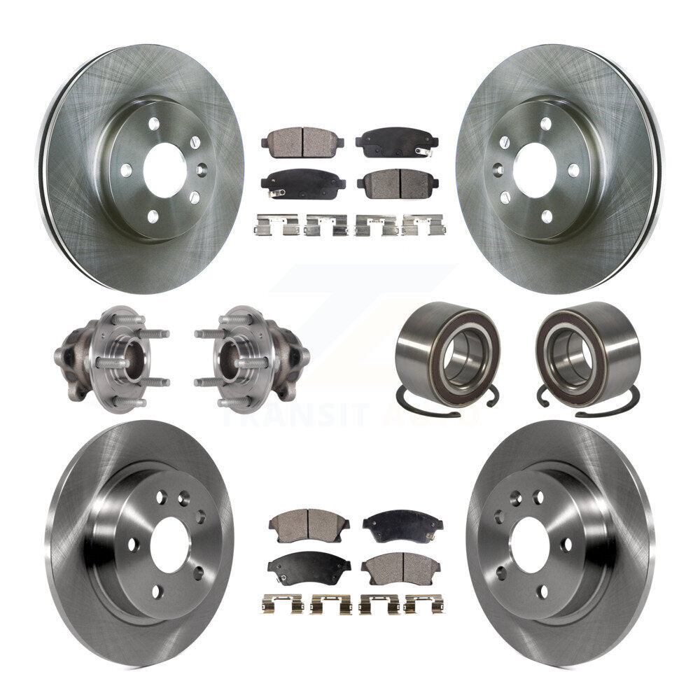 Transit Auto KBB-124163 Wheel Bearing for 2016-2017 Chevrolet Sonic - Front and Rear product image