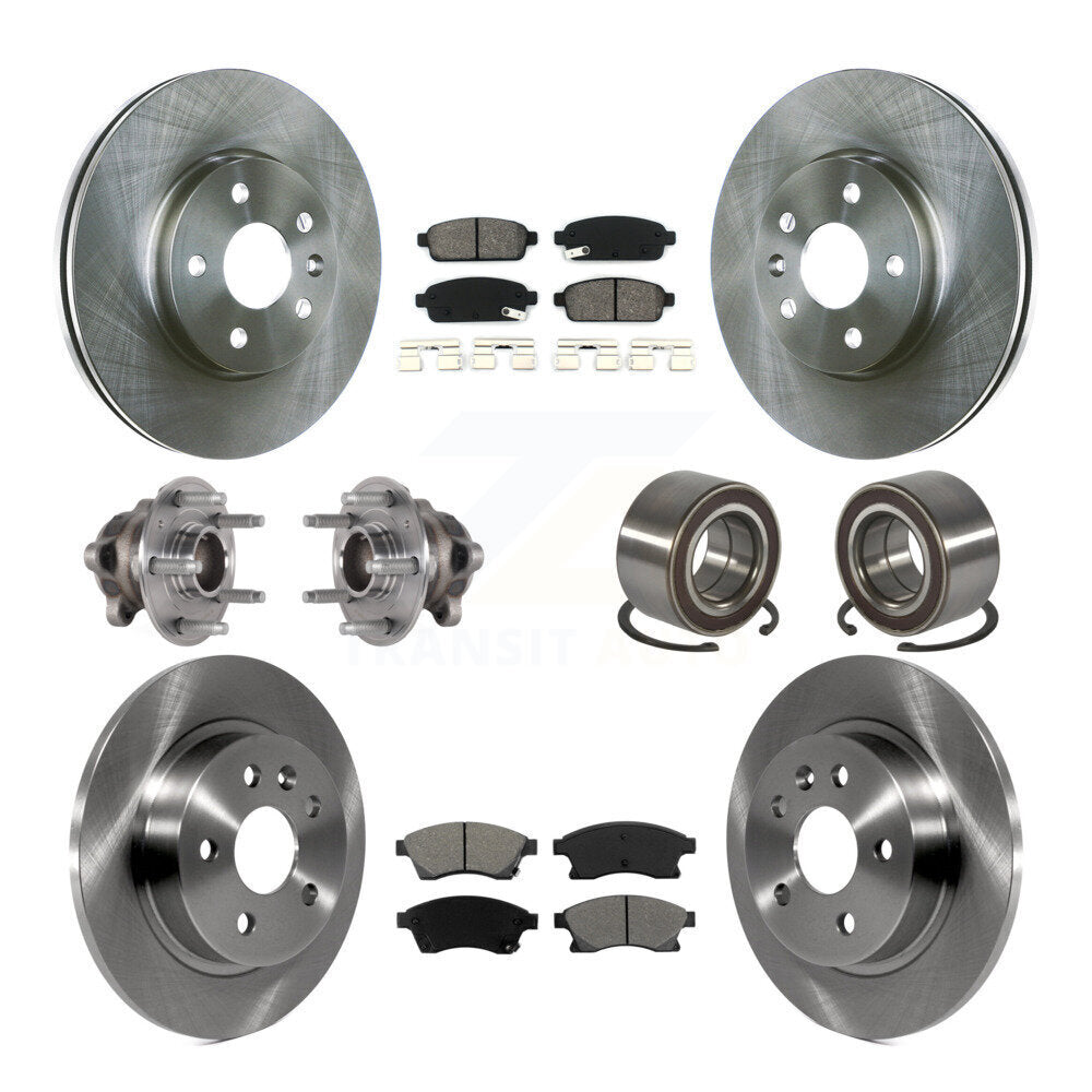 Transit Auto KBB-124185 Wheel Bearing for 2016-2017 Chevrolet Sonic - Front and Rear product image