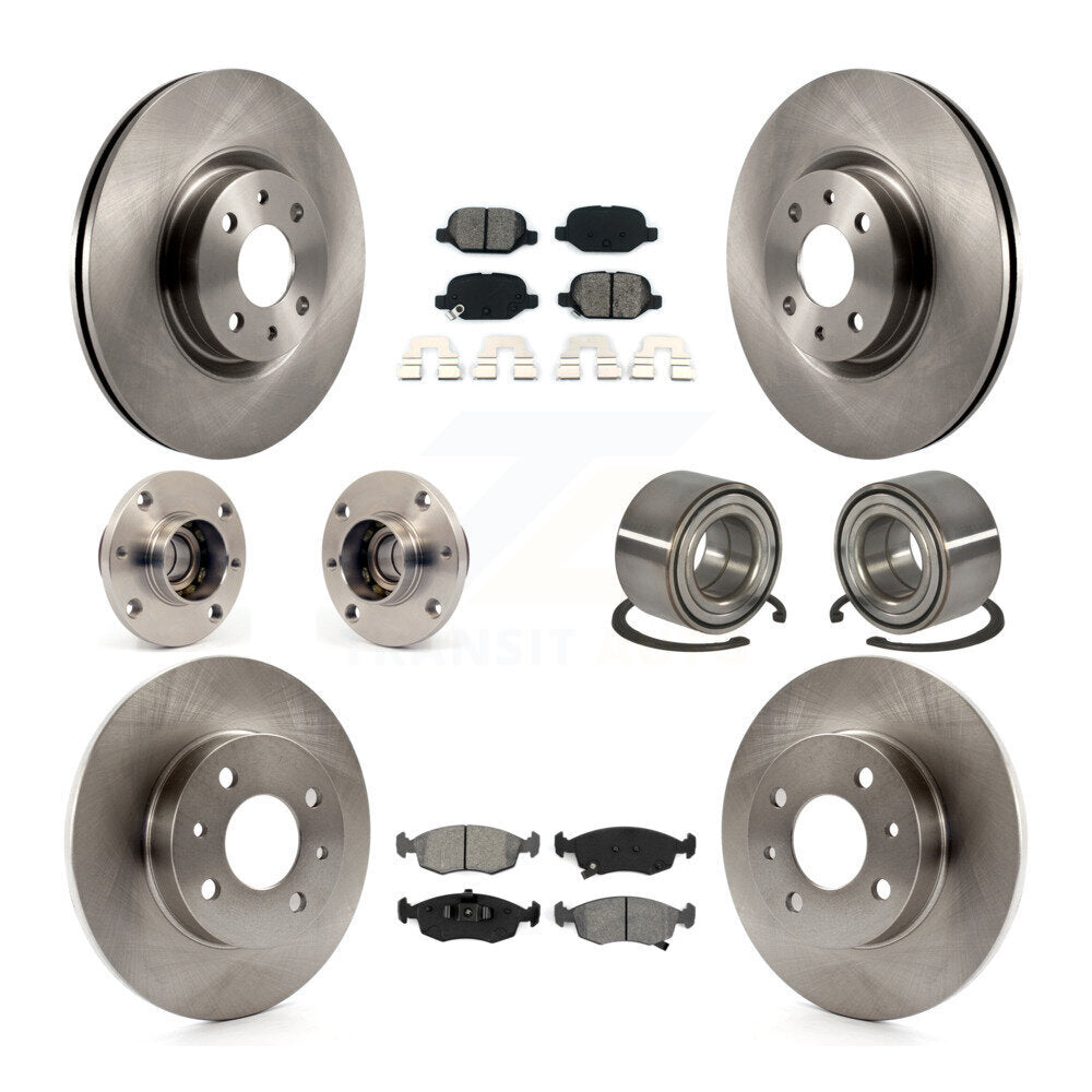 Transit Auto KBB-124217 Wheel Bearing for 2018-2019 Fiat 500 - Front and Rear product image