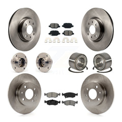 Transit Auto KBB-124217 Wheel Bearing for 2018-2019 Fiat 500 - Front and Rear product image
