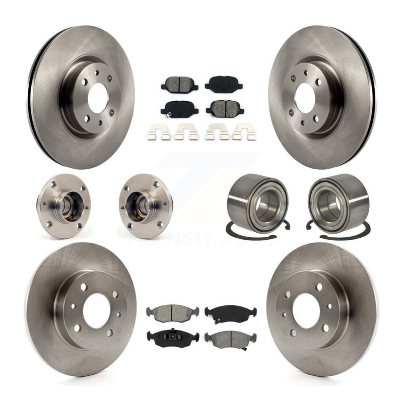 Transit Auto KBB-124217 Wheel Bearing for 2018-2019 Fiat 500 - Front and Rear product image