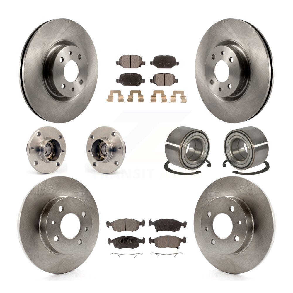 Transit Auto KBB-124270 Wheel Bearing for 2018-2019 Fiat 500 - Front and Rear product image