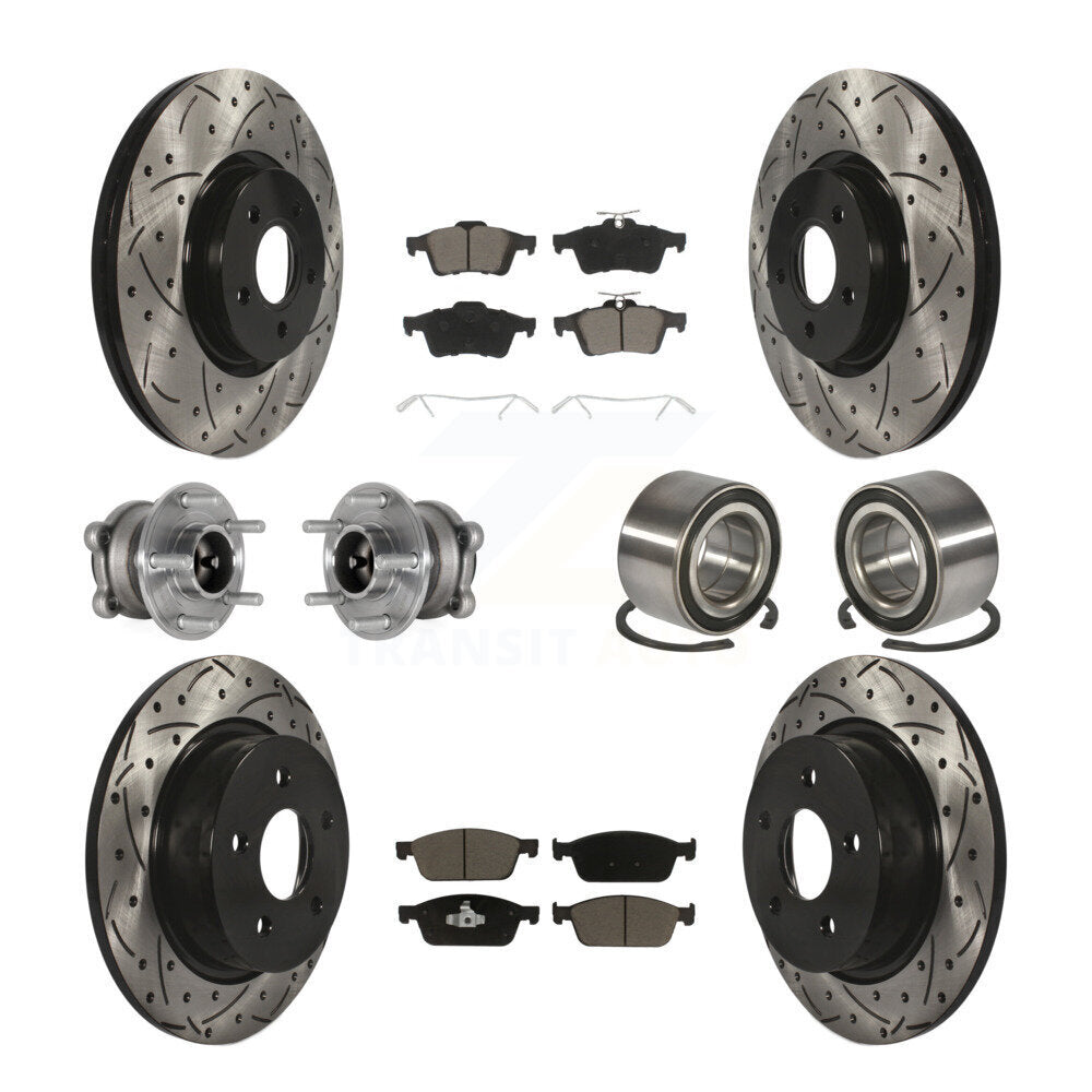 Transit Auto KBB-124331 Wheel Bearing for 2013-2016 Ford Escape - Front and Rear product image