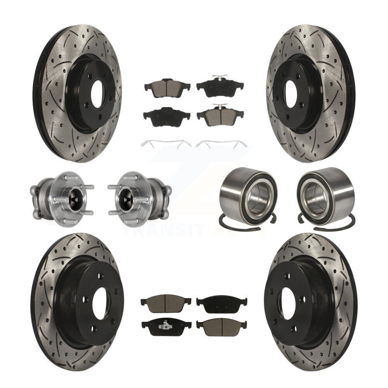 Transit Auto KBB-124331 Wheel Bearing for 2013-2016 Ford Escape - Front and Rear product image