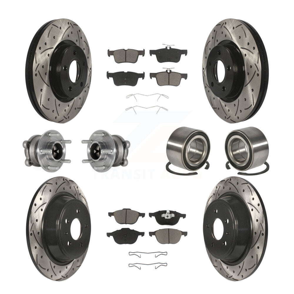 Transit Auto KBB-124333 Wheel Bearing for 2017-2019 Ford Escape - Front and Rear product image