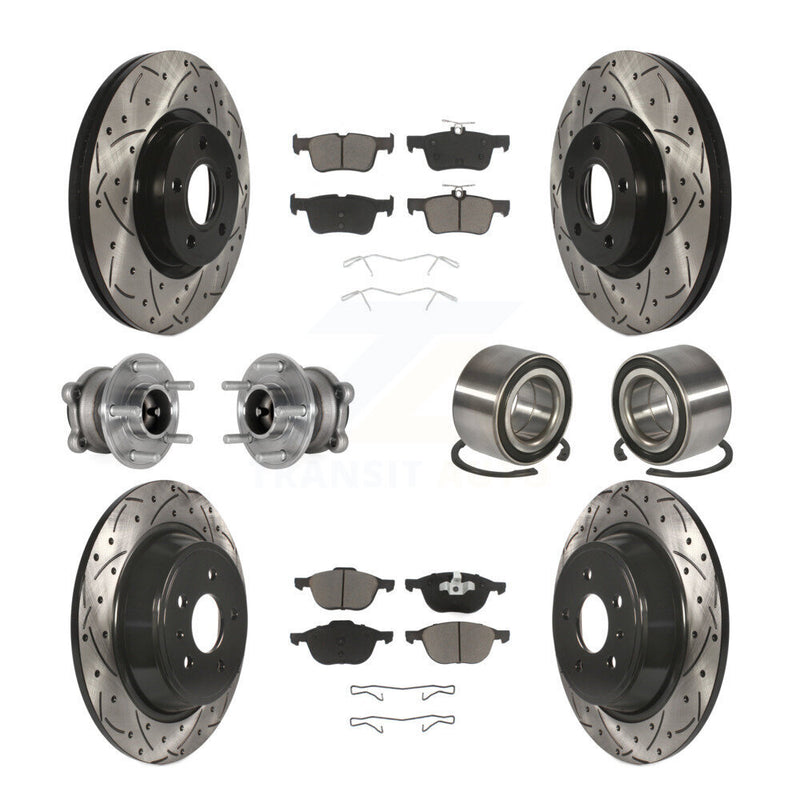 Transit Auto KBB-124333 Wheel Bearing for 2017-2019 Ford Escape - Front and Rear product image