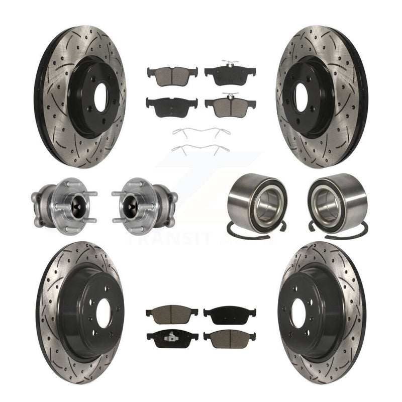 Transit Auto KBB-124334 Wheel Bearing for 2017-2019 Lincoln MKC, Ford Escape - Front and Rear product image