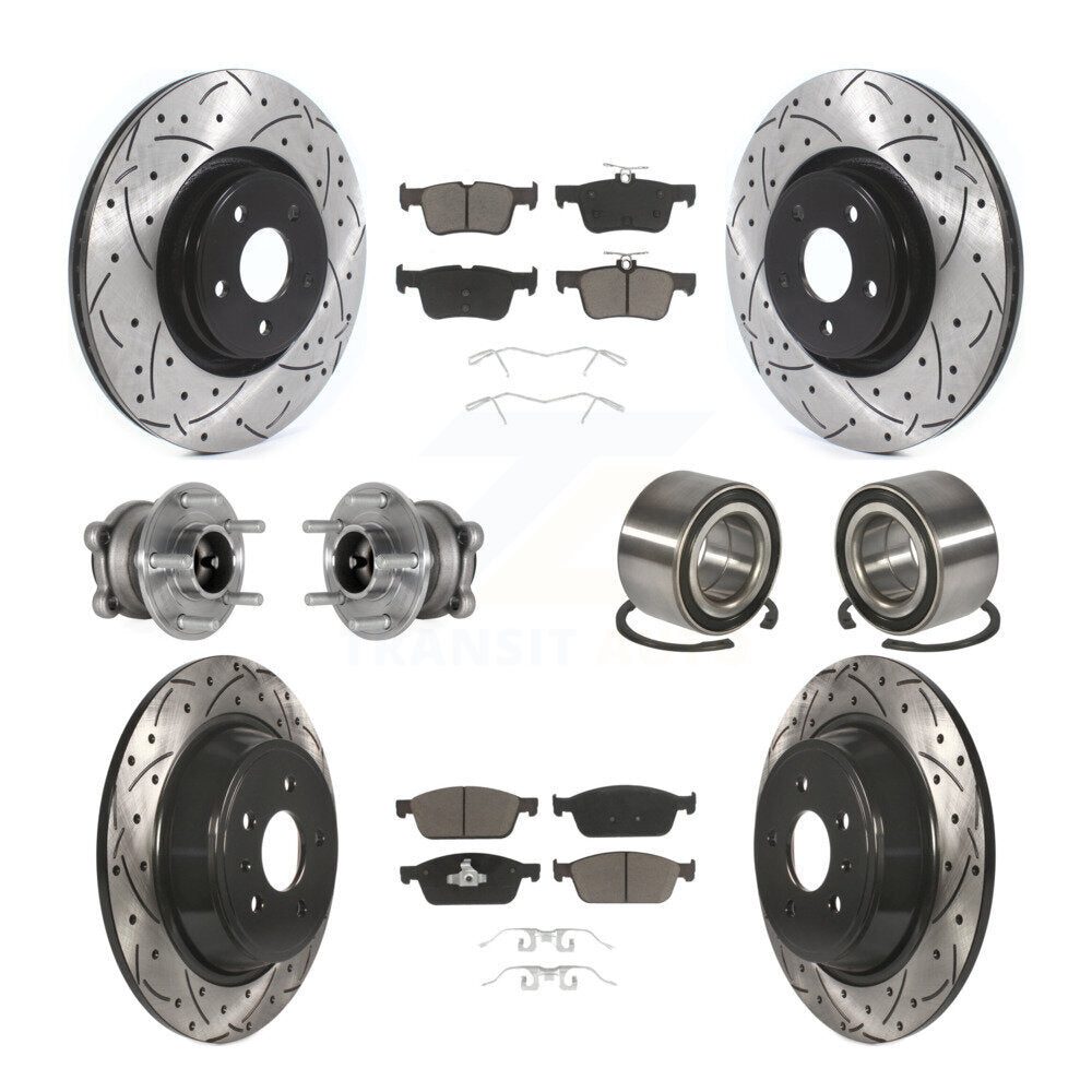 Transit Auto KBB-124353 Wheel Bearing for 2015-2019 Lincoln MKC - Front and Rear product image