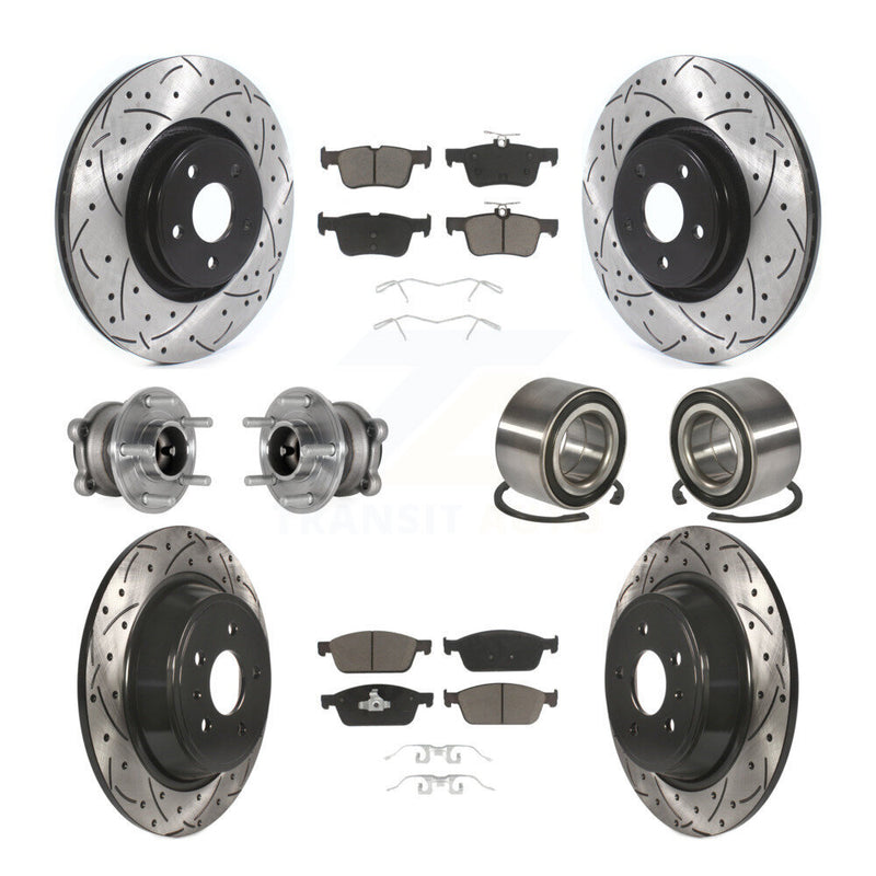 Transit Auto KBB-124353 Wheel Bearing for 2015-2019 Lincoln MKC - Front and Rear product image