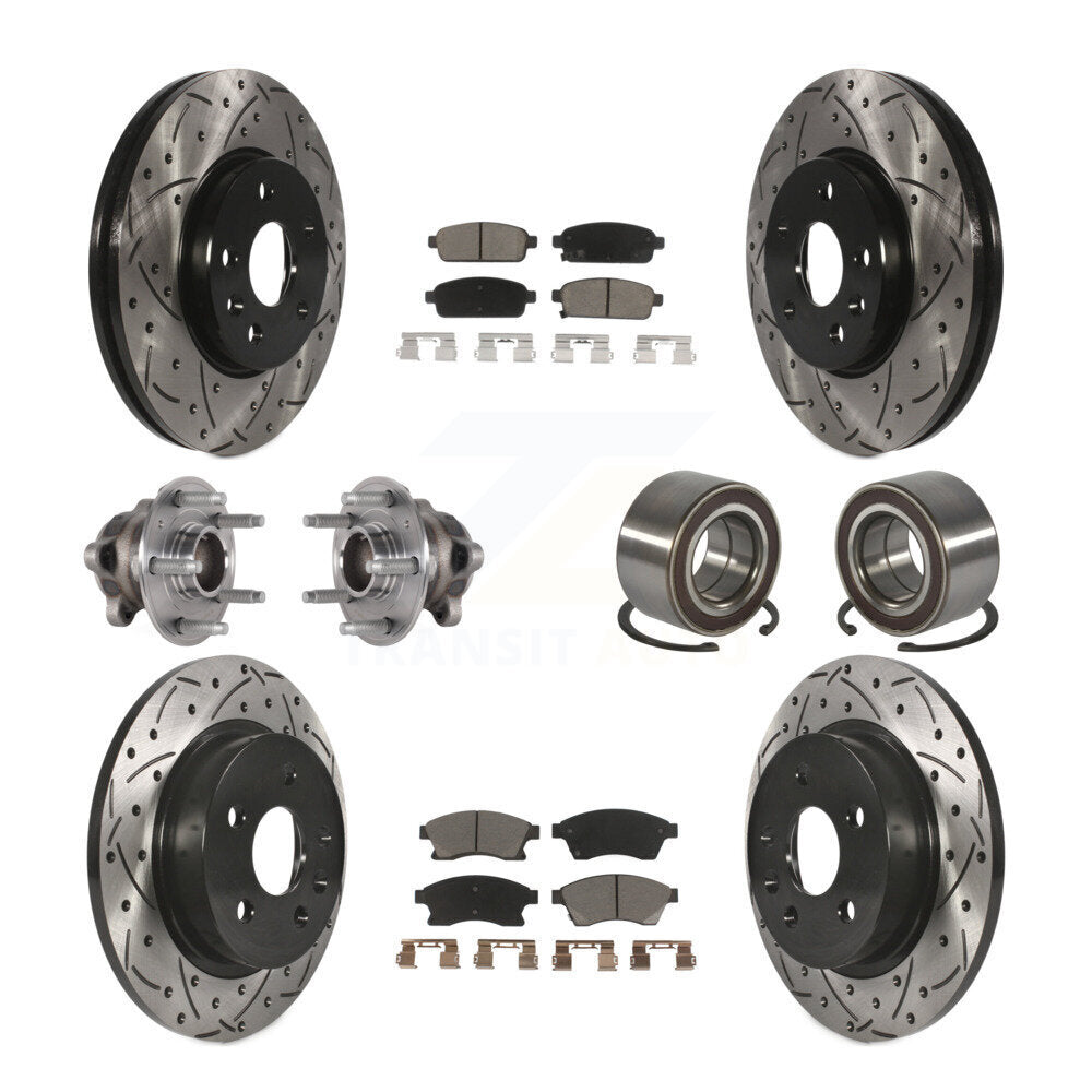 Transit Auto KBB-124362 Wheel Bearing for 2016-2017 Chevrolet Sonic - Front and Rear product image