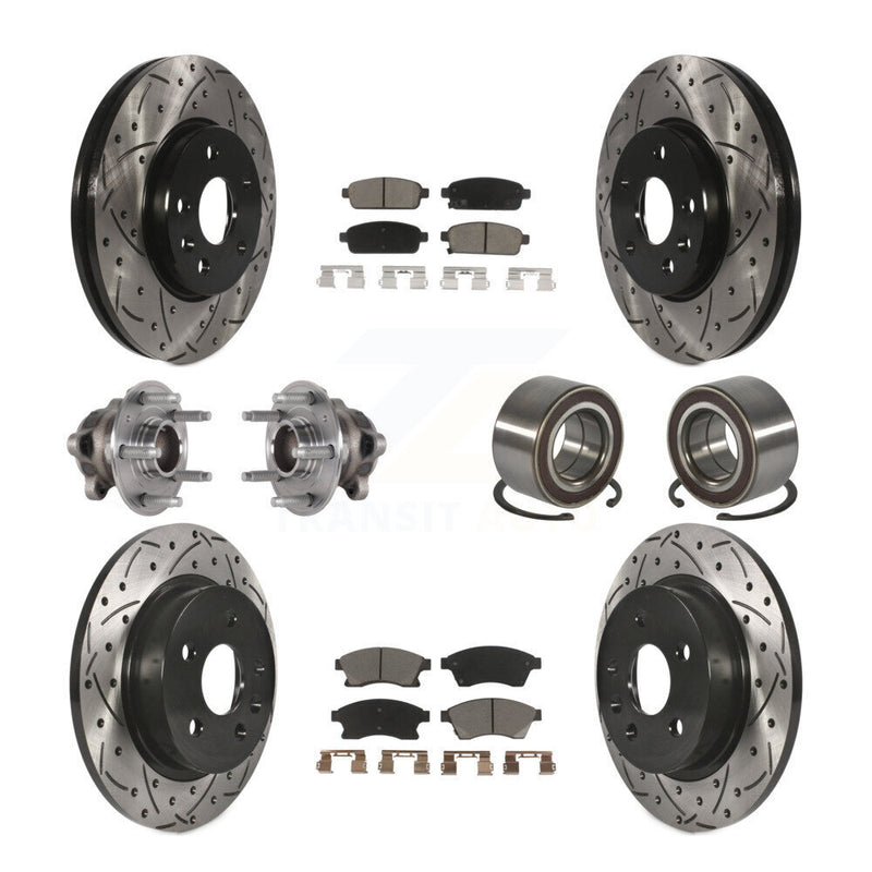 Transit Auto KBB-124362 Wheel Bearing for 2016-2017 Chevrolet Sonic - Front and Rear product image