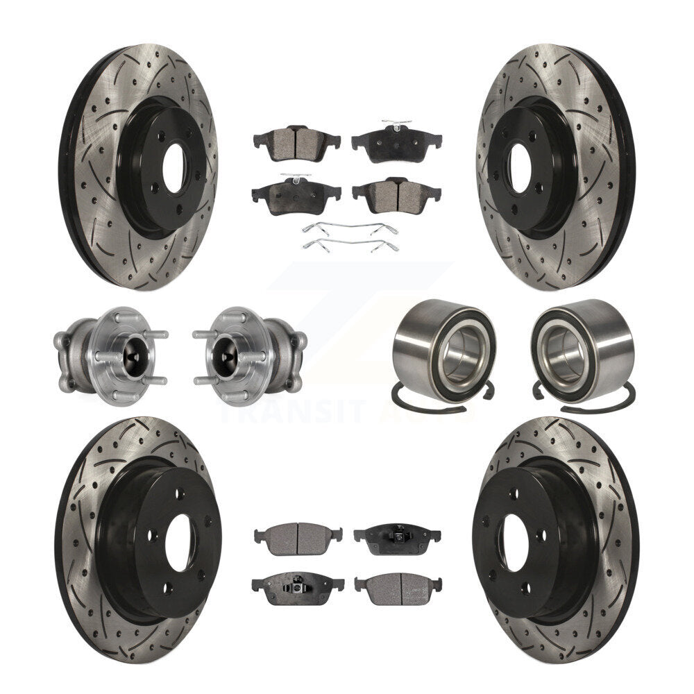 Transit Auto KBB-124387 Wheel Bearing for 2013-2016 Ford Escape - Front and Rear product image