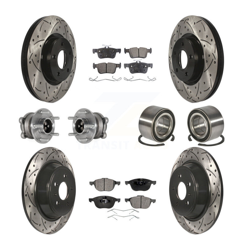 Transit Auto KBB-124393 Wheel Bearing for 2017-2019 Ford Escape - Front and Rear product image