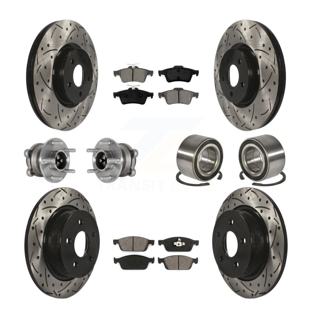 Transit Auto KBB-124430 Wheel Bearing for 2013-2016 Ford Escape - Front and Rear product image