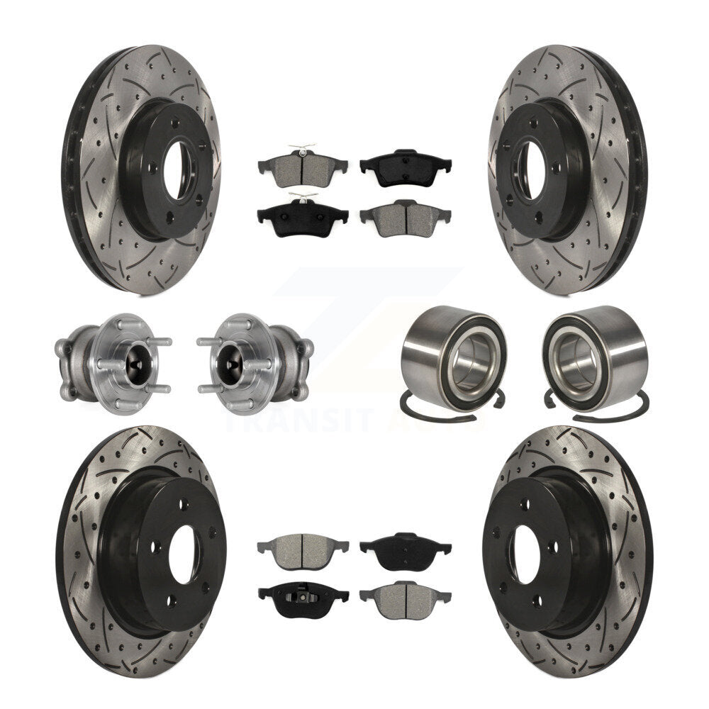 Transit Auto KBB-124432 Wheel Bearing for 2013-2018 Ford C-Max - Front and Rear product image