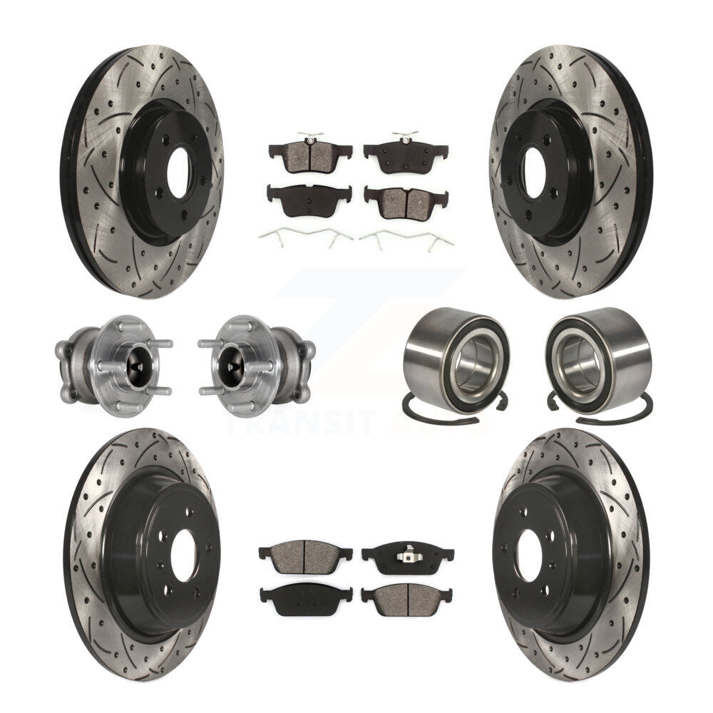 Transit Auto KBB-124444 Wheel Bearing for 2017-2019 Lincoln MKC, Ford Escape - Front and Rear product image