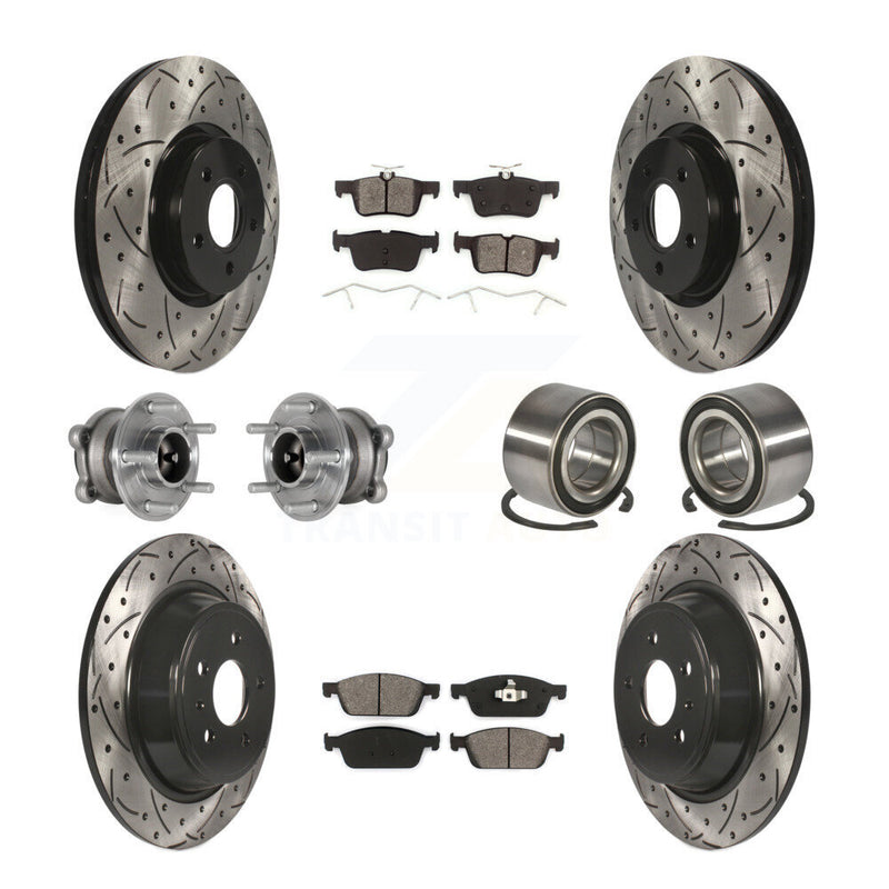 Transit Auto KBB-124444 Wheel Bearing for 2017-2019 Lincoln MKC, Ford Escape - Front and Rear product image