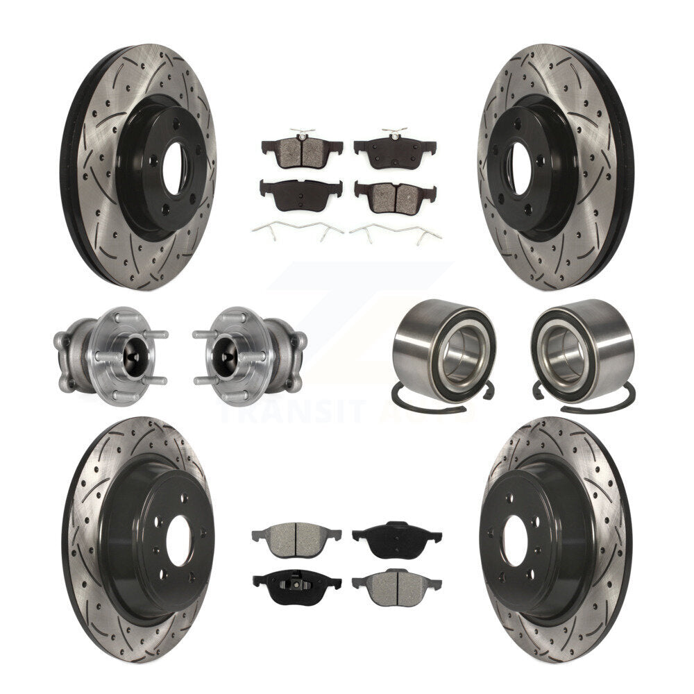 Transit Auto KBB-124445 Wheel Bearing for 2017-2019 Ford Escape - Front and Rear product image