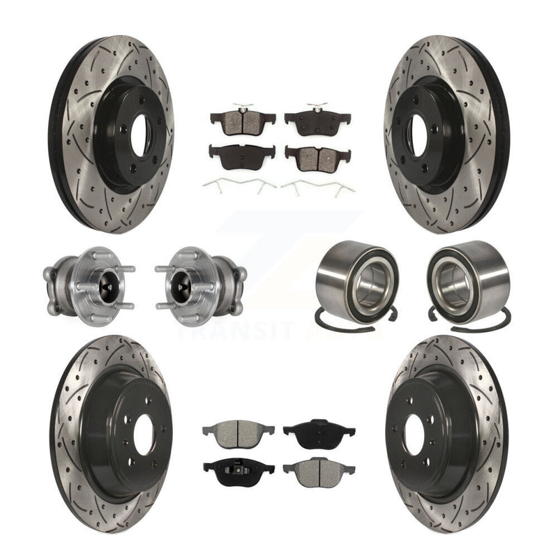 Transit Auto KBB-124445 Wheel Bearing for 2017-2019 Ford Escape - Front and Rear product image