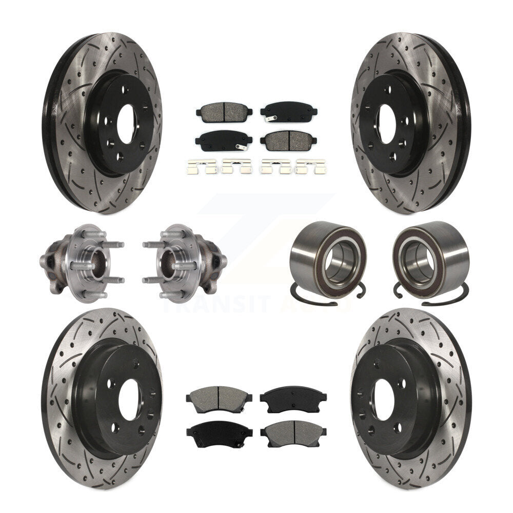 Transit Auto KBB-124450 Wheel Bearing for 2016-2017 Chevrolet Sonic - Front and Rear product image