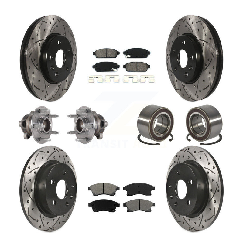 Transit Auto KBB-124450 Wheel Bearing for 2016-2017 Chevrolet Sonic - Front and Rear product image