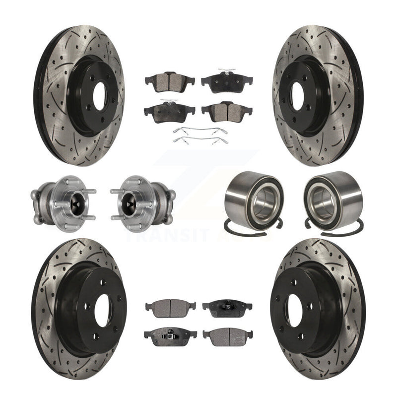 Transit Auto KBB-124481 Wheel Bearing for 2013-2016 Ford Escape - Front and Rear product image