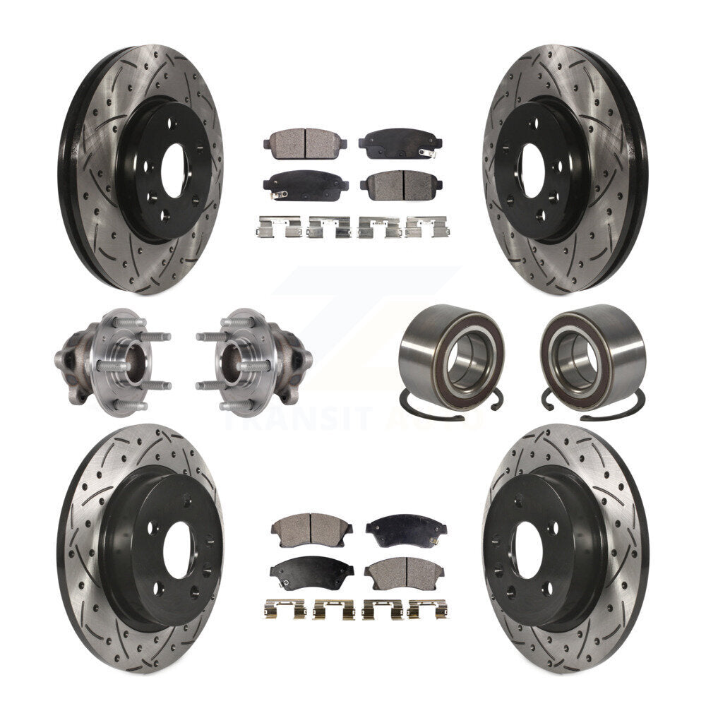 Transit Auto KBB-124498 Wheel Bearing for 2016-2017 Chevrolet Sonic - Front and Rear product image