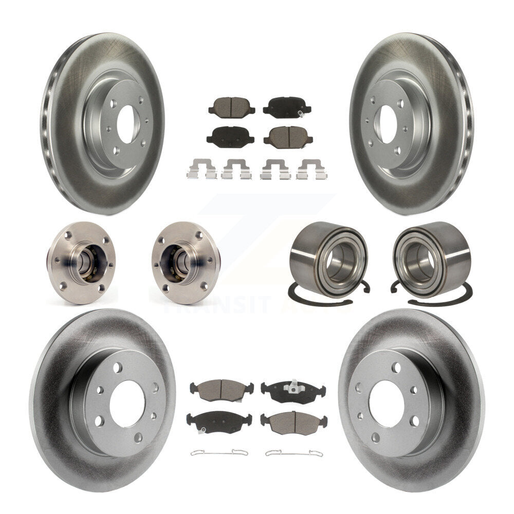 Transit Auto KBB-124544 Wheel Bearing for 2018-2019 Fiat 500 - Front and Rear product image