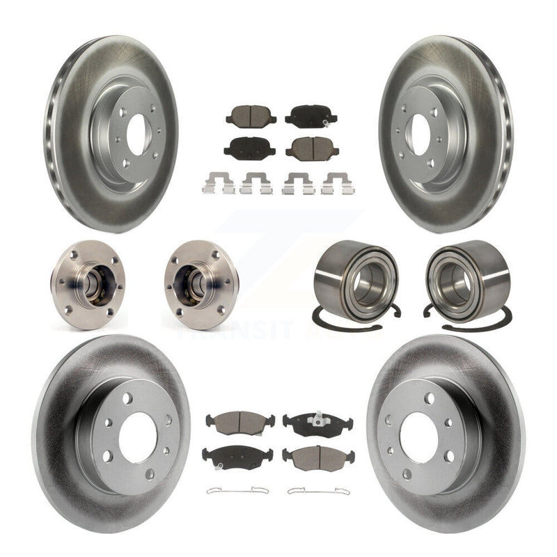 Transit Auto KBB-124544 Wheel Bearing for 2018-2019 Fiat 500 - Front and Rear product image