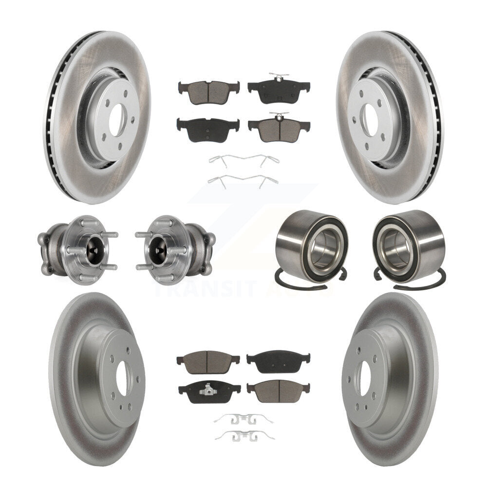 Transit Auto KBB-124554 Wheel Bearing for 2015-2019 Lincoln MKC - Front and Rear product image