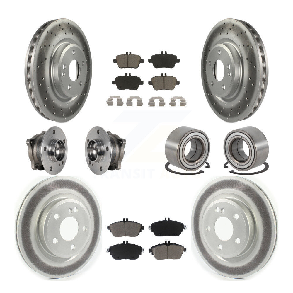 Transit Auto KBB-124578 Wheel Bearing for 2015-2018 Mercedes-Benz CLA250 - Front and Rear product image