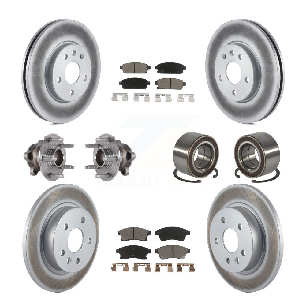 Transit Auto KBB-124581 Wheel Bearing for 2016-2017 Chevrolet Sonic - Front and Rear product image