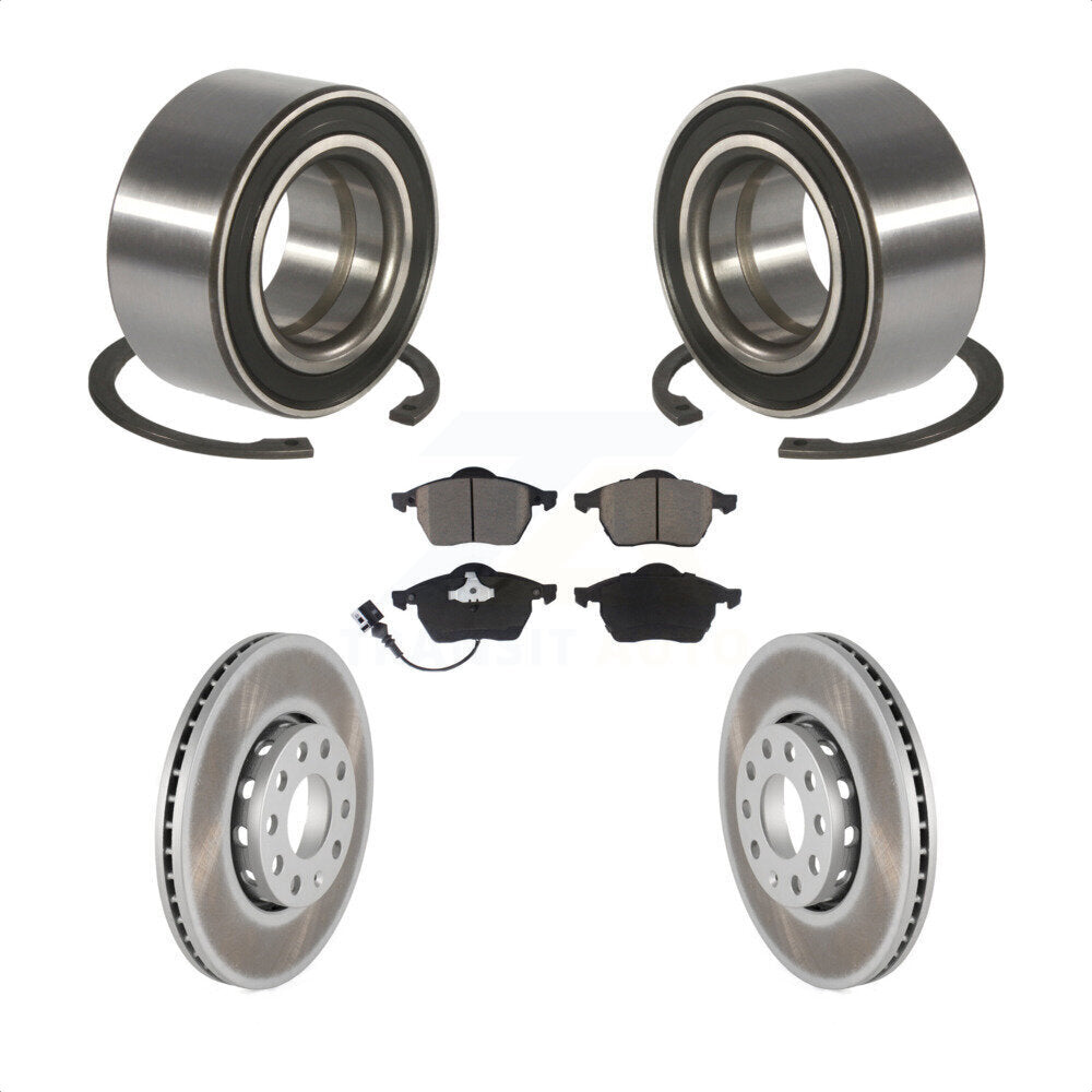Transit Auto KBB-124598 Wheel Bearing for 1992-1999 Audi A6 Quattro, Audi 100 Quattro - Front product image