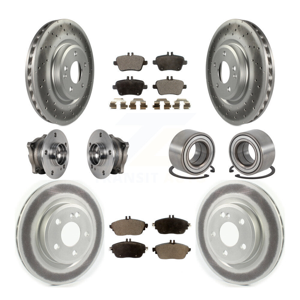 Transit Auto KBB-124627 Wheel Bearing for 2015-2018 Mercedes-Benz CLA250 - Front and Rear product image