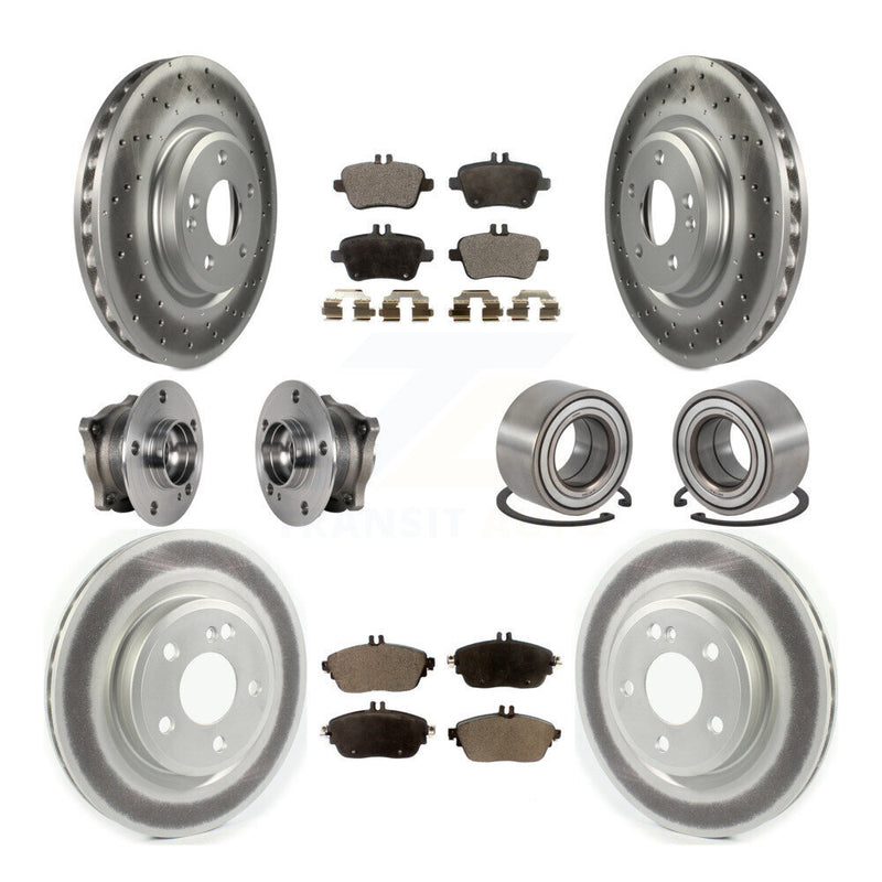 Transit Auto KBB-124627 Wheel Bearing for 2015-2018 Mercedes-Benz CLA250 - Front and Rear product image