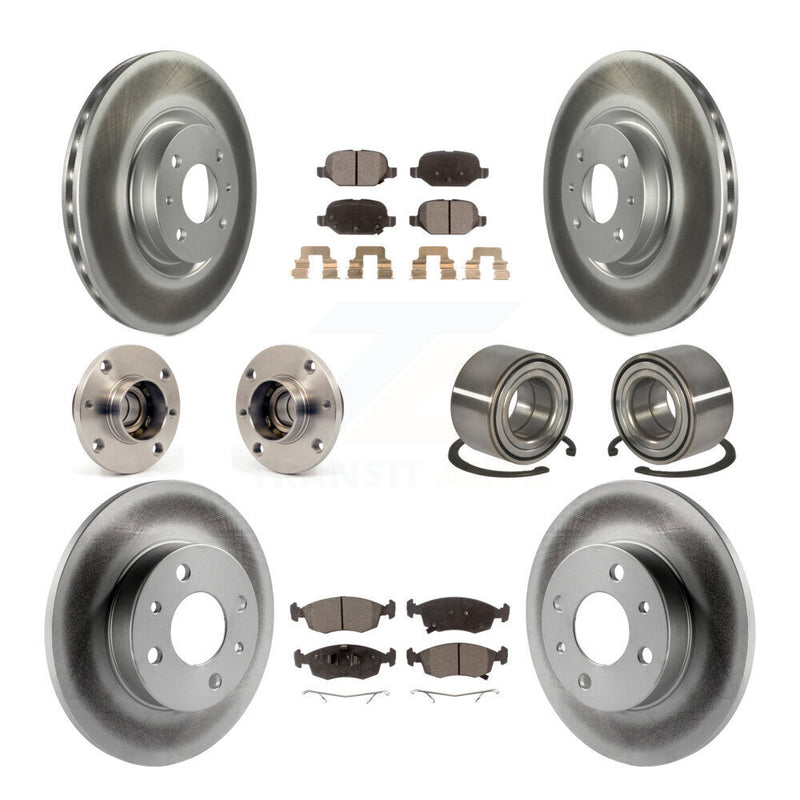 Transit Auto KBB-124682 Wheel Bearing for 2018-2019 Fiat 500 - Front and Rear product image