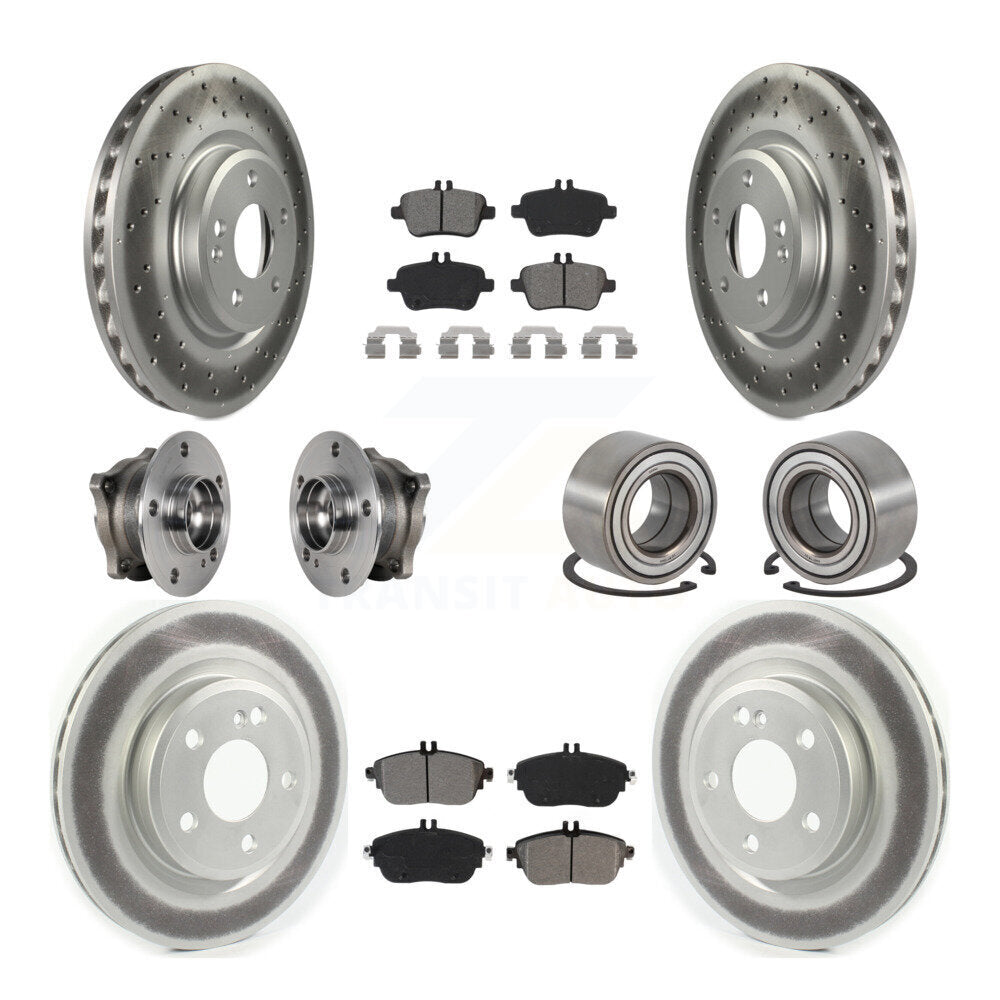 Transit Auto KBB-124739 Wheel Bearing for 2015-2018 Mercedes-Benz CLA250 - Front and Rear product image