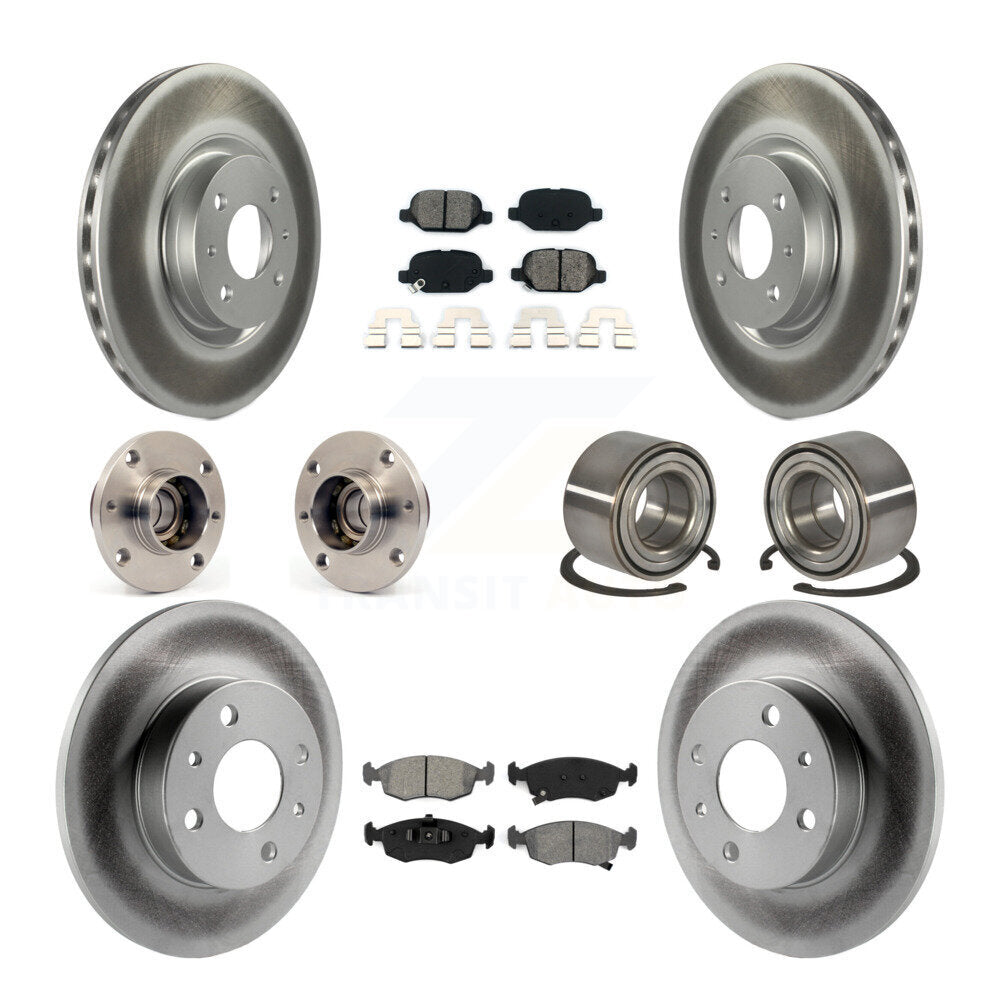 Transit Auto KBB-124749 Wheel Bearing for 2018-2019 Fiat 500 - Front and Rear product image
