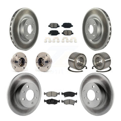 Transit Auto KBB-124749 Wheel Bearing for 2018-2019 Fiat 500 - Front and Rear product image