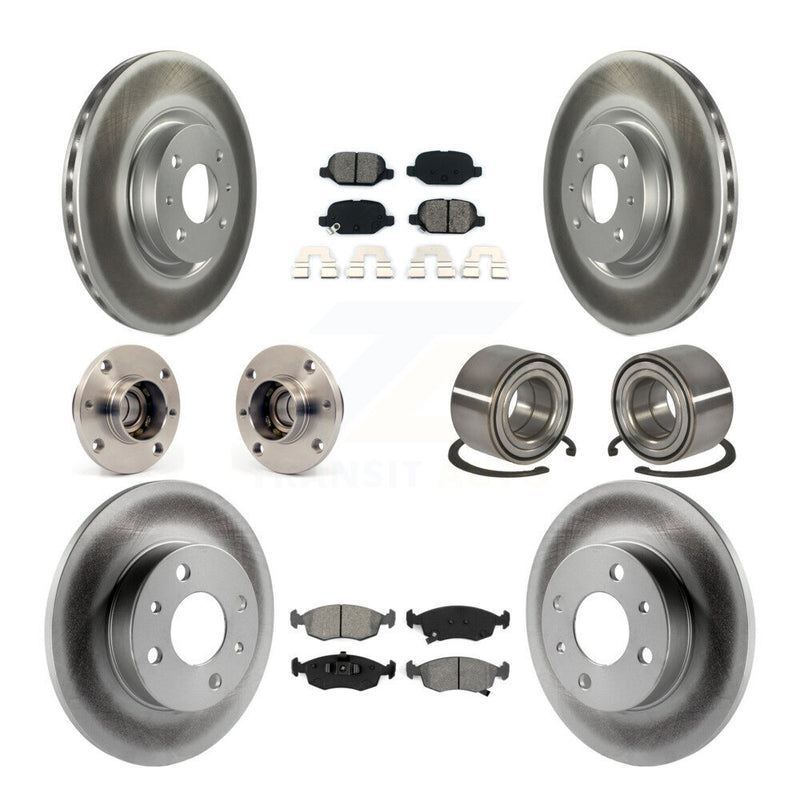 Transit Auto KBB-124749 Wheel Bearing for 2018-2019 Fiat 500 - Front and Rear product image