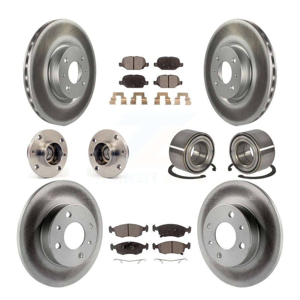 Transit Auto KBB-124899 Wheel Bearing for 2018-2019 Fiat 500 - Front and Rear product image