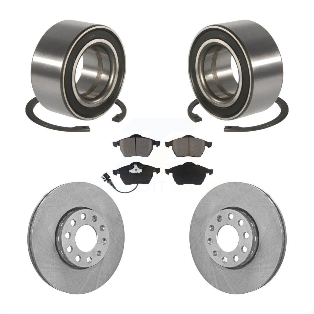 Transit Auto KBB-124968 Wheel Bearing for 1992-1999 Audi A6 Quattro, Audi 100 Quattro - Front product image