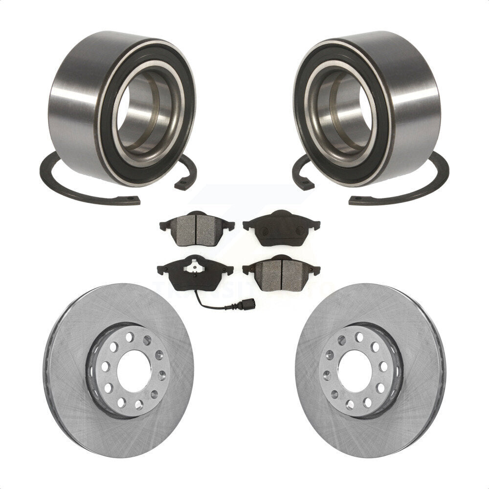 Transit Auto KBB-125029 Wheel Bearing for 1992-1999 Audi A6 Quattro, Audi 100 Quattro - Front product image