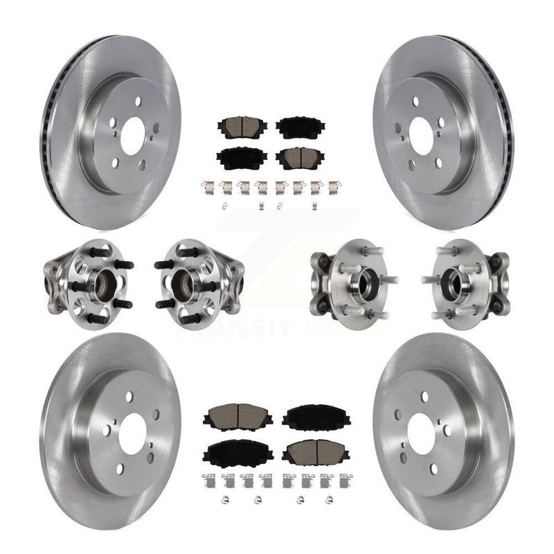 Transit Auto KBB-125100 Wheel Bearing and Hub Assembly for 2019-2024 Toyota Corolla - Front and Rear product image