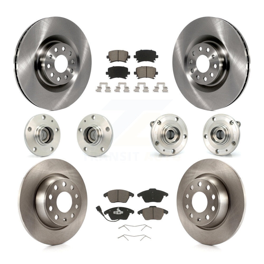 Transit Auto KBB-125102 Wheel Bearing and Hub Assembly for 2009-2012 Volkswagen CC - Front and Rear product image