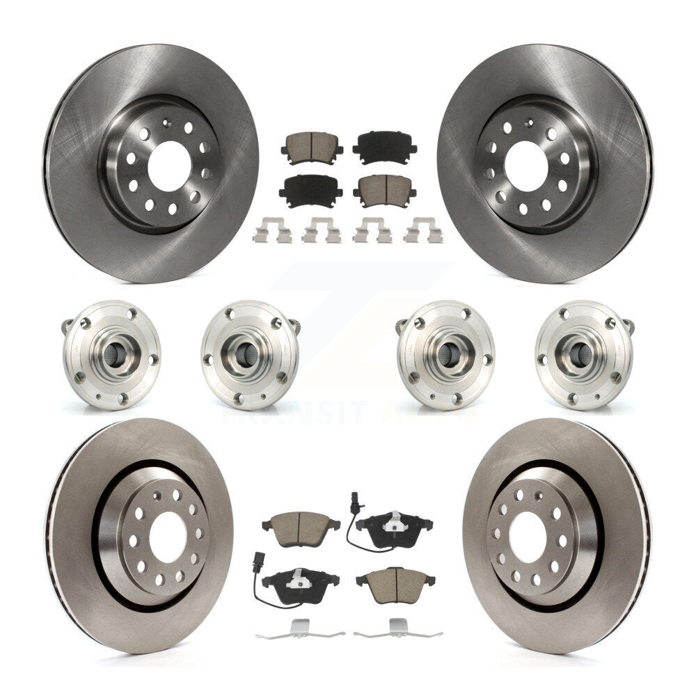 Transit Auto KBB-125103 Wheel Bearing and Hub Assembly for 2009-2012 Volkswagen CC - Front and Rear product image