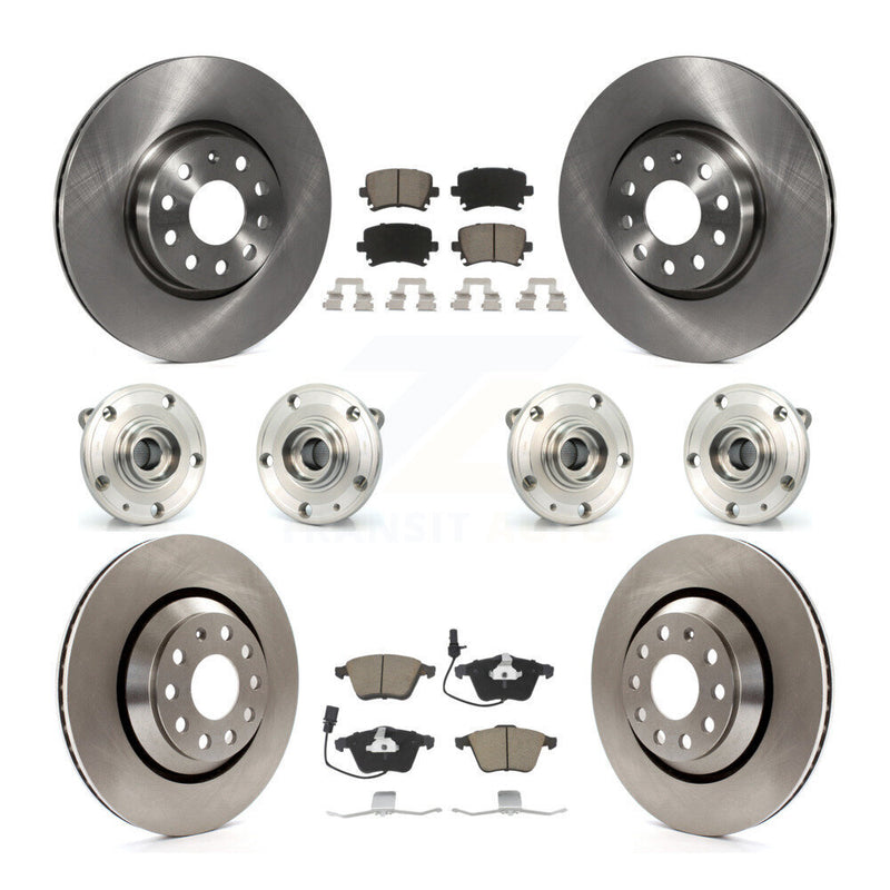 Transit Auto KBB-125103 Wheel Bearing and Hub Assembly for 2009-2012 Volkswagen CC - Front and Rear product image