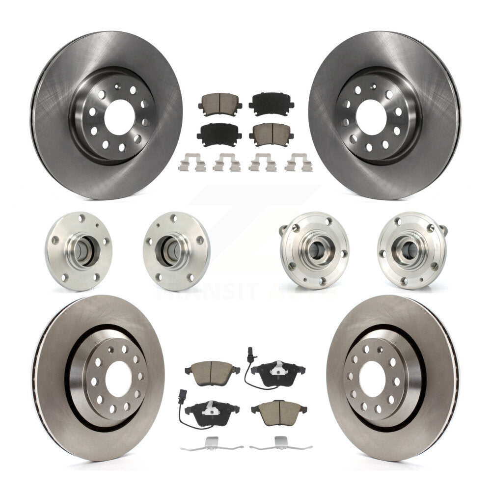 Transit Auto KBB-125104 Wheel Bearing and Hub Assembly for 2009-2010 Volkswagen CC - Front and Rear product image